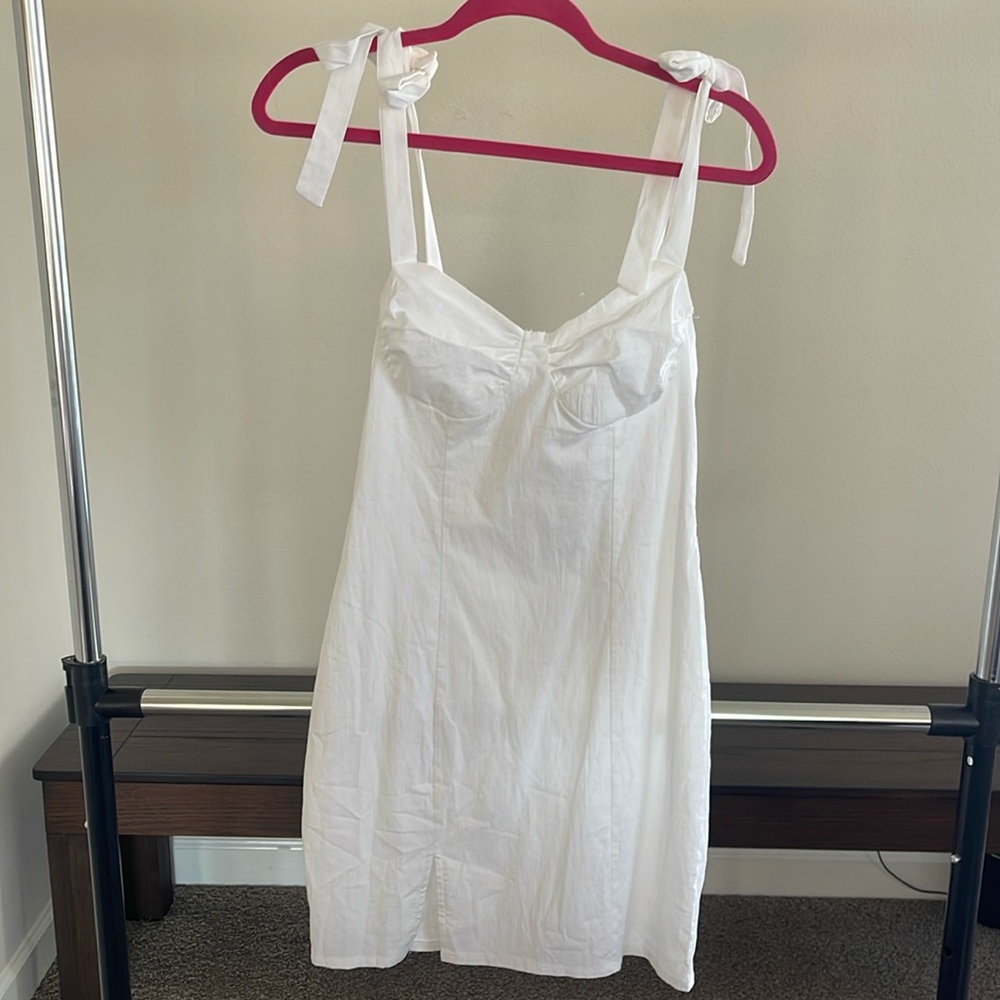 White dress